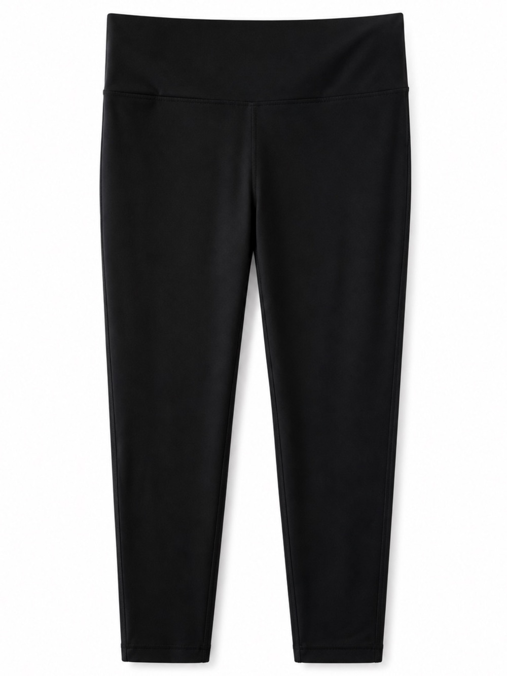 Max & Mia Black Leggings L Tall Pull On Stretch Soft Lounge Pants